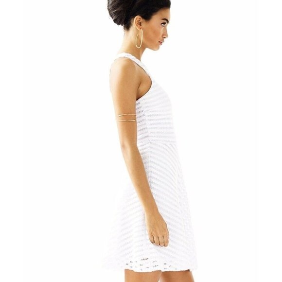 Lilly Pulitzer NWT Crochet Stripe Knit Megyn Dress Size XS - Picture 4 of 14
